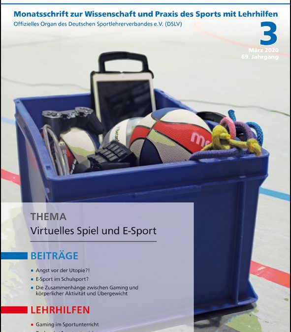 Neue Ausgabe der Zeitschrift Sportunterricht: März 2020