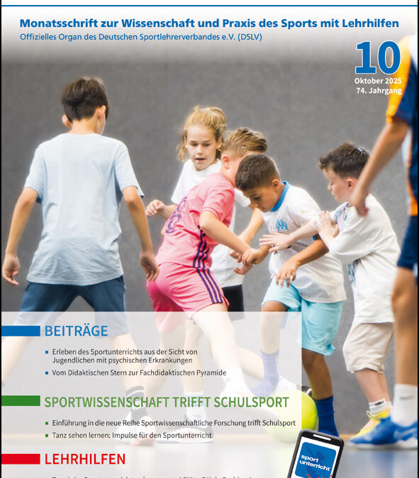 Neue Ausgabe der Zeitschrift sportunterricht: Oktober 2025