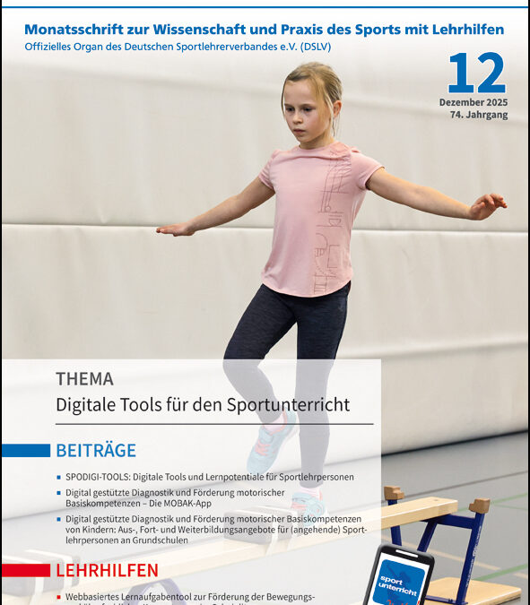 Neue Ausgabe der Zeitschrift sportunterricht: Dezember 2025