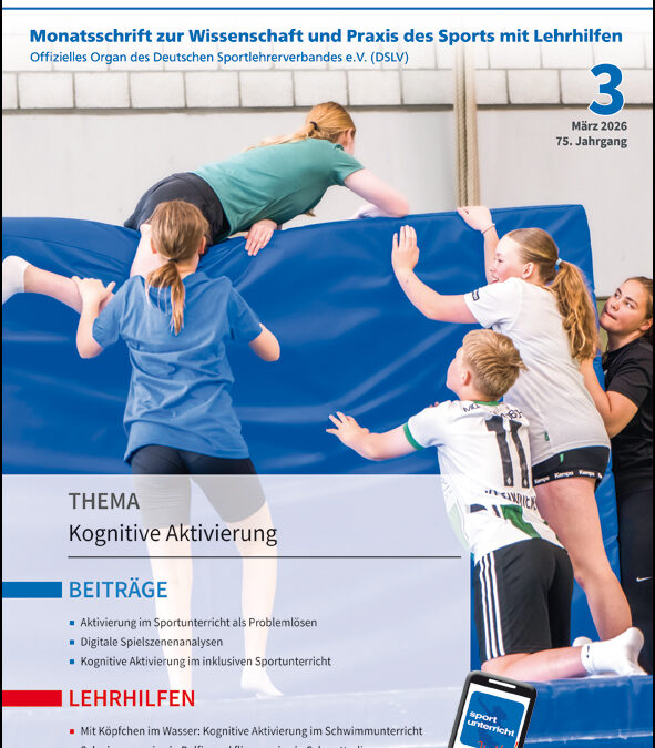 Neue Ausgabe der Zeitschrift sportunterricht: März 2026