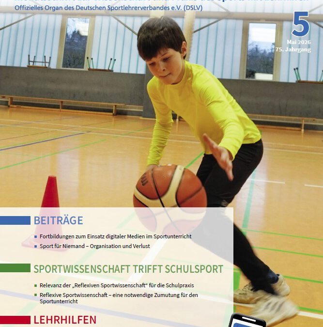 Neue Ausgabe der Zeitschrift sportunterricht: Mai 2026